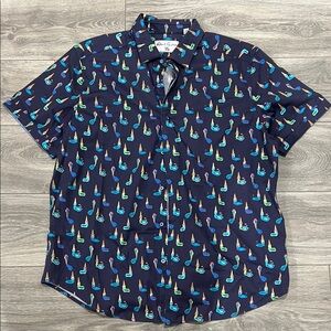 Men's Navy ice cream beach